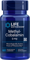 Vitamin B12 Methylcobalamin - 5 mg, 60 Vegetarian Lozenges