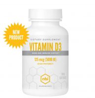 Vitamin D3 125 mcg 5000 IU - 90 Softgels