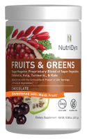 NutriDyn Fruits & Greens with Monk Fruit - Chocolate