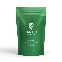 EASE Purity Organic Coffee - Dark Roast Whole Bean Coffee (12 oz)