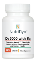 D3 5000 with K2 - 60 Softgels
