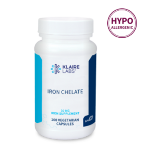 Iron Chelate (30 mg) - 100 Capsules