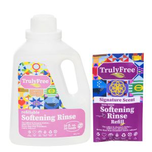 Refillable Non-Toxic Signature Scent Softening Rinse Starter Kit (Jug + Refill)