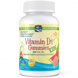 Vitamin D3 Gummies KIDS Wild Watermelon Splash - 60 Gummies