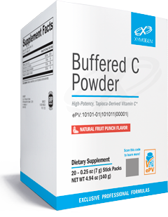 Buffered C Powder Fruit Punch 20 Servings