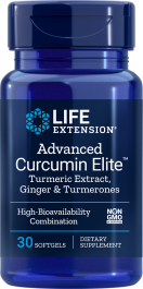 Advanced Curcumin Elite™ Turmeric Extract, Ginger & Turmerones