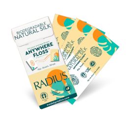 Natural Biodegradable Silk Anywhere Floss™ - 20 pack