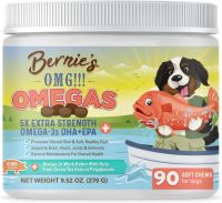 Bernie's OMG!!! Omegas (Pork Flavor) - 90 Soft Chews