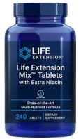 Life Extension Mix™ Tablets with Extra Niacin - 240 Tablets